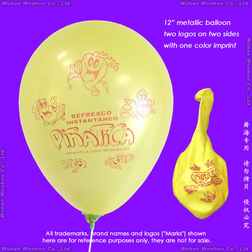 Inflatable Colour Printing Round Pearlized Balloon for Advertisement