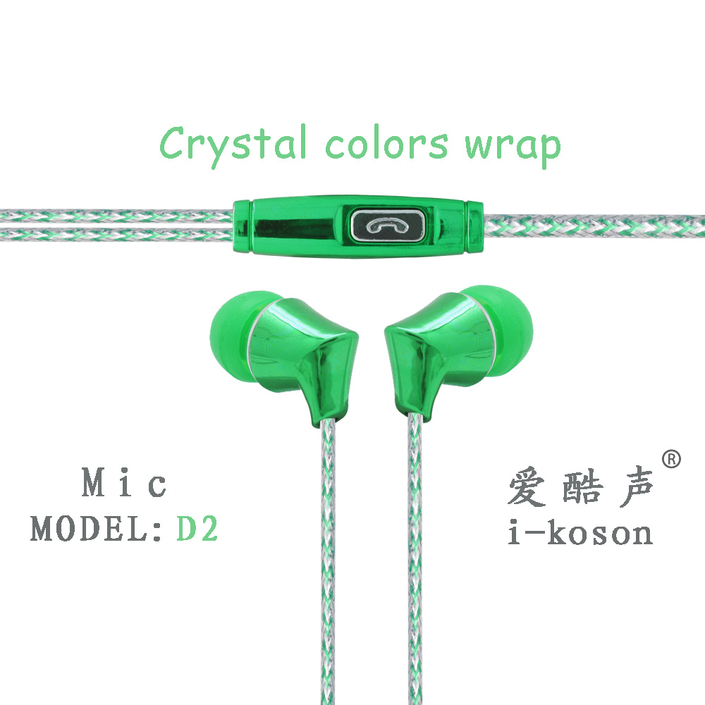 I-Koson Special Design Earphone with Mic for Promotion as Gift