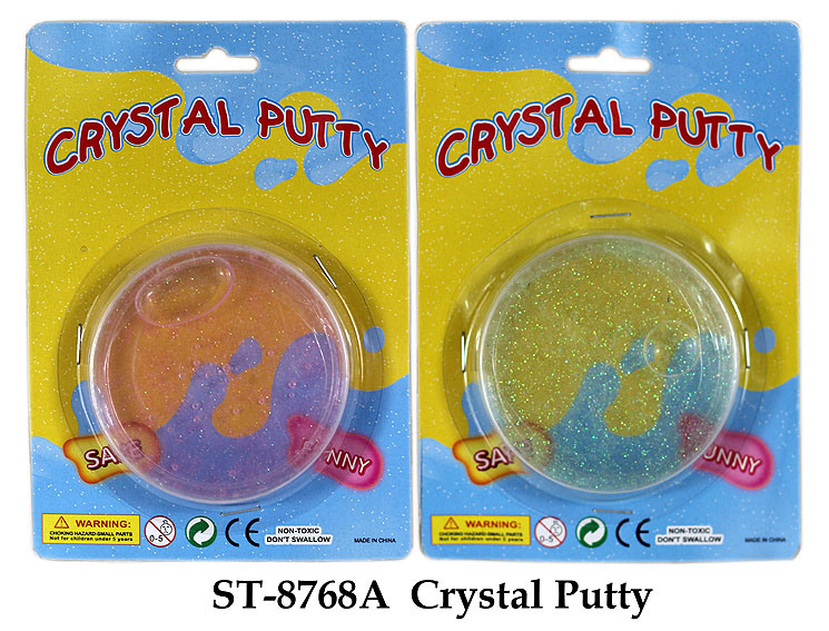Funny Colorfull Crystal Putty Toy