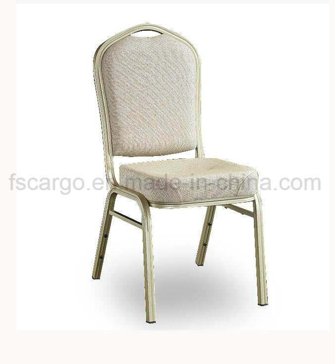 1'' Aluminum Tube Frame Stacking Chair for Banquet Hall Used (CG1626)