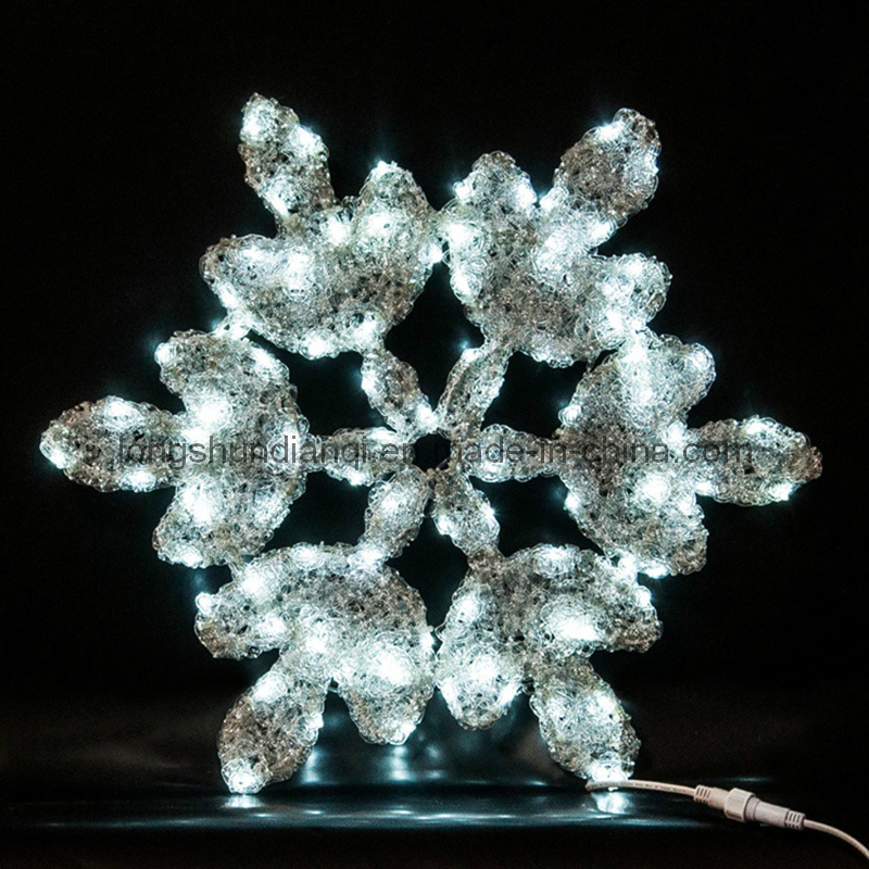 LED Motif Light Snowflake Decoration