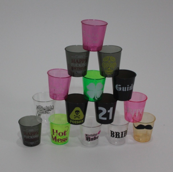 Plastic Shot Glasses Cup Wine Cup