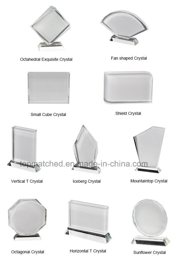 Heat Transfer Crystal Sublimation Blank Crystal