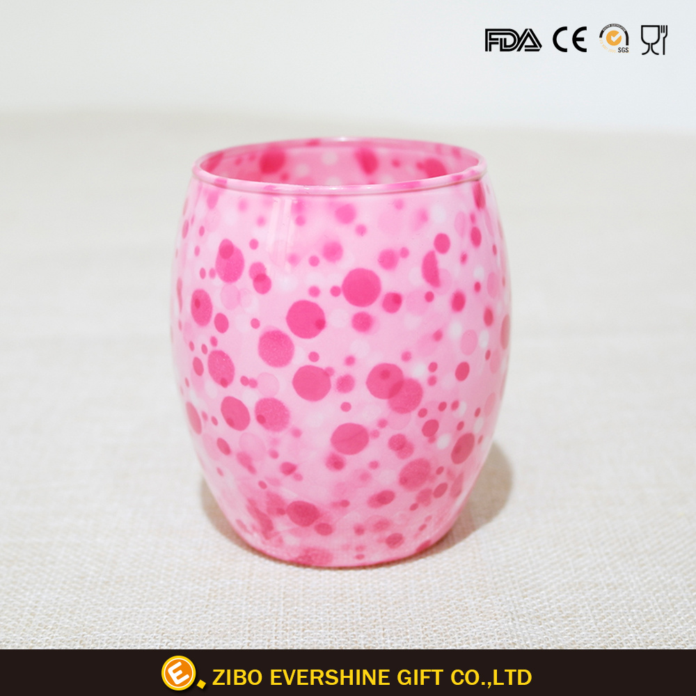 270ml Egg Shaped Colored Glass Wine Cup