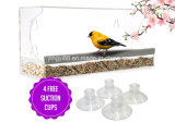 Best Price and Good Quanlity Square Window Bird Feeder