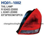 Tail Lamp Assembly Fits Hyundai Avante Elantra 2002-2003 #OEM 92401-2D000/92402-2D000