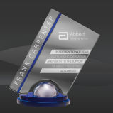 Blue Circle Surge Crystal Award (JC-1172)