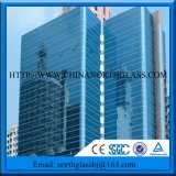Building Facade Reflective Glass with Blue Color