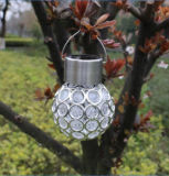 Solar Powered Ball Lamp with Crystal Coated Design