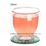 Creative Double Wall Drinking Glassware/ Glass Mug/ Glass Cup