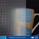 Clear Silesia Patterned Glass for Bathroom with CE&ISO9001 (3.5mm)