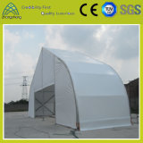 Aluminum 6061-T6 Outdoor Peach Shaped Exhibition PVC Tent