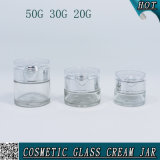 50ml 1 Oz 20ml Clear Empty Glass Cream Jar Price