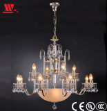 Crystal Chandelier Lighting with Glass Decora...
