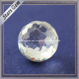 Shinning Faceted Cut CZ Synthetic Gemstone