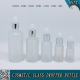 Frosted Glass E Liquid Dropper Bottle with Childproof Cap