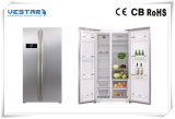 2 Doors Stainless Steel Commercial Side by Side Refrigerator