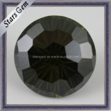 High Quality Gemstone Faceted Black Cubic Zirconia