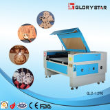 SGS Glc-1290 100watts CO2 Laser Cutting Machine for Leather