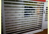 Automatic Transparent Polycarbonate Greenhouse Shutter Fabric PVC Door (Hz-TD08)