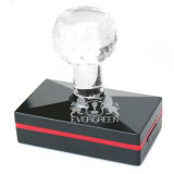 Crystal Handle Flash Stamps 40*60mm
