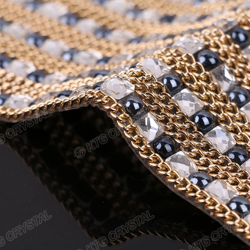 Wholesale Diamond Mesh Wrap Roll Sparkle Rhinestone Ribbon/Resin Stones Mesh Wrap