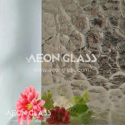 6mm Bronze Patterned Glass