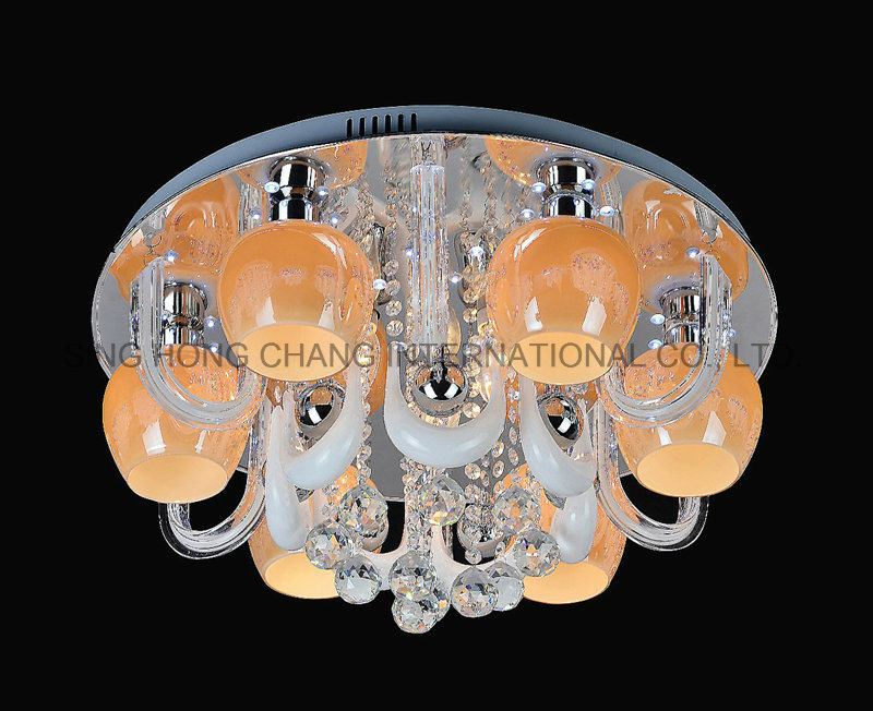 Glass Stylish Ceiling Lamps in European Design