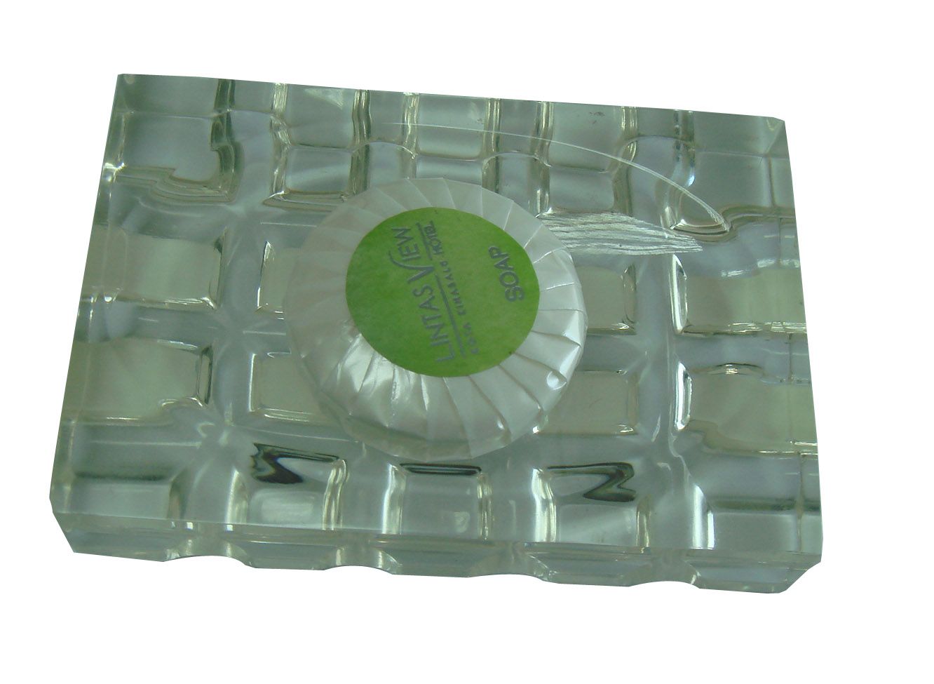 Rectangle Crystal Bathroom Soap Dish