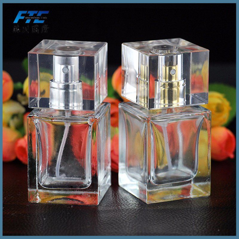 30ml Crystal Glass Cosmetic Bottle