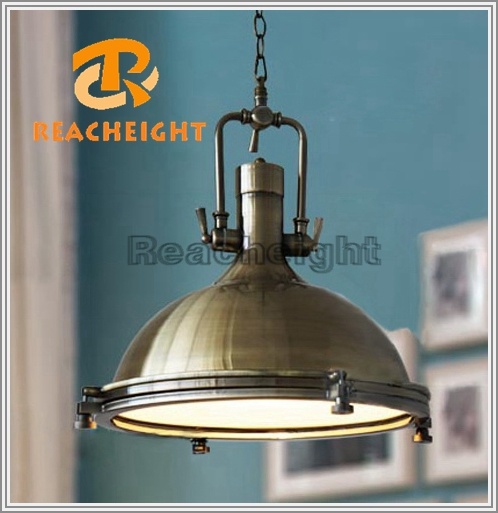 High Quality Chrome Vintage Industrial Pendant Light