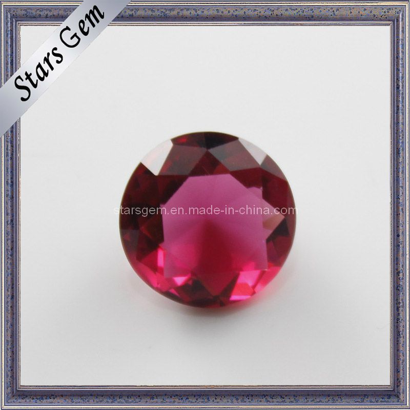 Rose Pink Diamond Shape Glass Beads