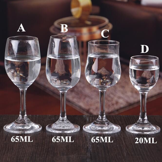 Spot Wholesale Lead Free Glass Goblet Cup Spirits Glass Wine Drinking Glass Cup