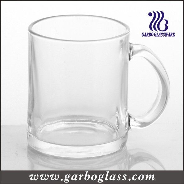 Big Glass Glass Beer Mug & Tableware for Water and Coffee Drinking (GB094412)