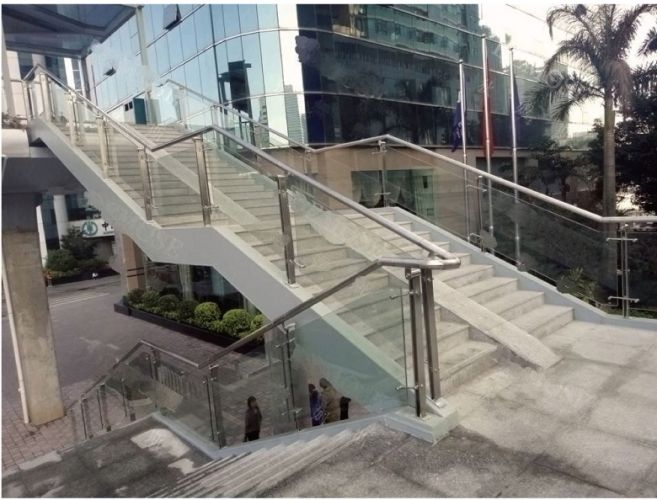 Tempered Balustrade or Railing Glass