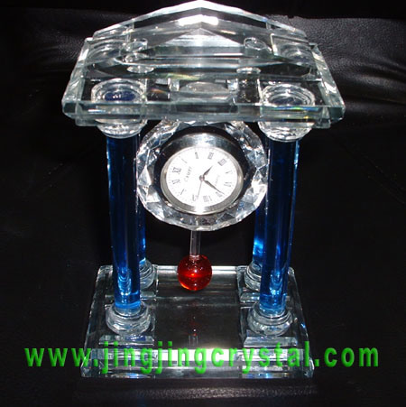 Nice Crystal Glass Table Clock