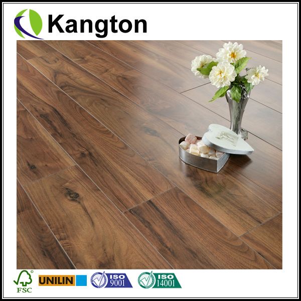 Embossed U/V-Groove Laminate Flooring