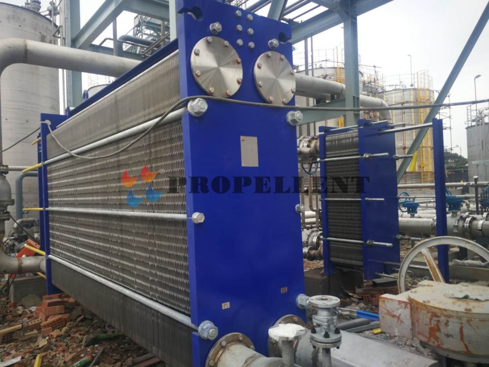 Free Flow Stainless Steel Wide Runner Plate Heat Exchanger