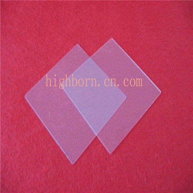 Transparent Fused Silica Plate Quartz Glass