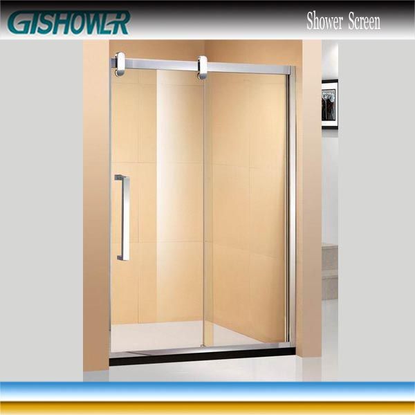 Sliding Tempered Glass Shower Screen (BP0221)