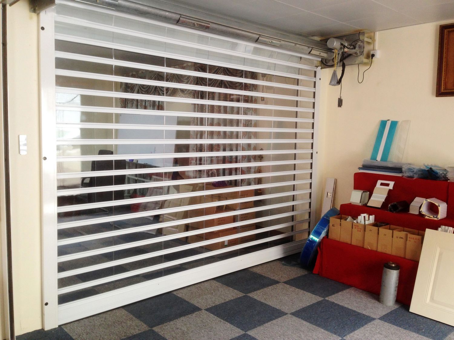 Polycarbonate Transparent Shop Roller Shutters