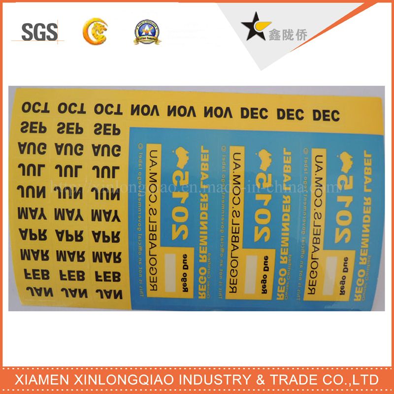 Custom Paper Plastic Printed Adhesive Waterproof Label Printing Scratch-Proof Sticker