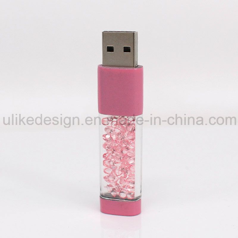 Crystal LED USB Flash Drive (UL-C016-01)