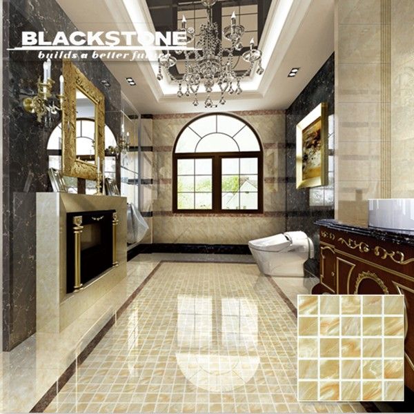 300X300mm Small Size Swarov Crystal Stone Polished Tile (BWJ255)