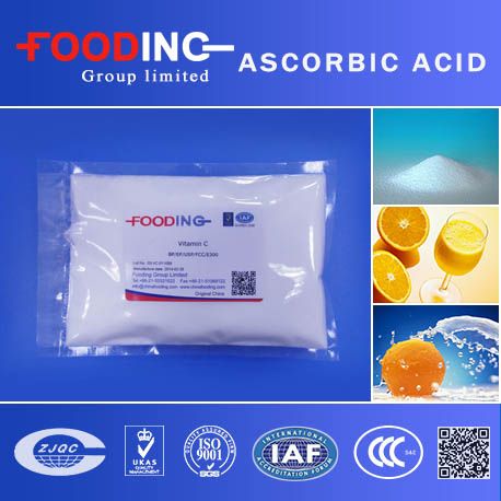 High Quality Vitamin C Ascorbic Acid Pharmaceutical Grade Manufacturer