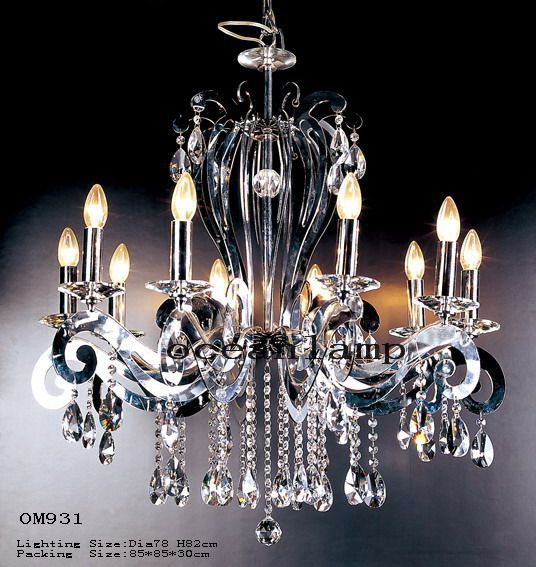 Zhongshan Factory Classic Glass Pendant Lamp Chandelier (OM931)