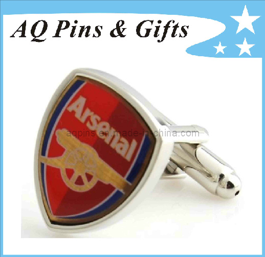 Fashion Cuff Links with Hard Enamel