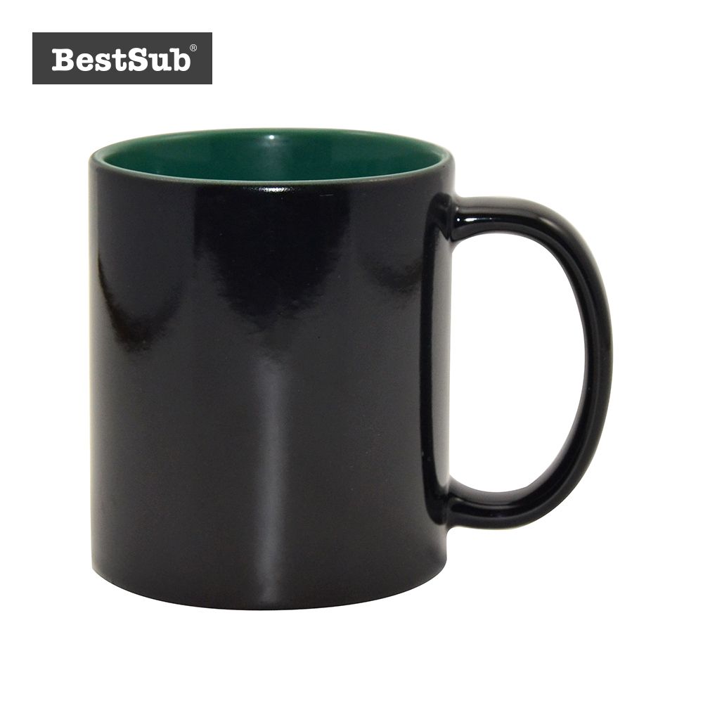 Bestsub 11oz Inner Green Sublimation Magic Mug (B2CIN-G)