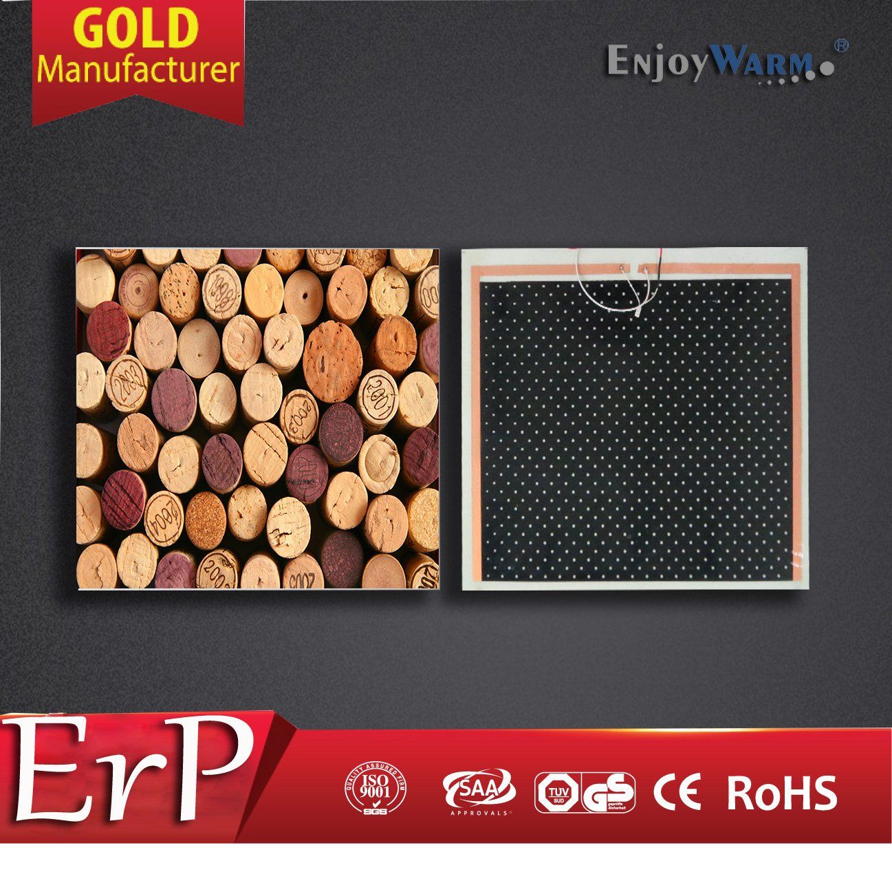 ERP Lot20 Ce RoHS Manufacturer Far Infrared Film Carbon