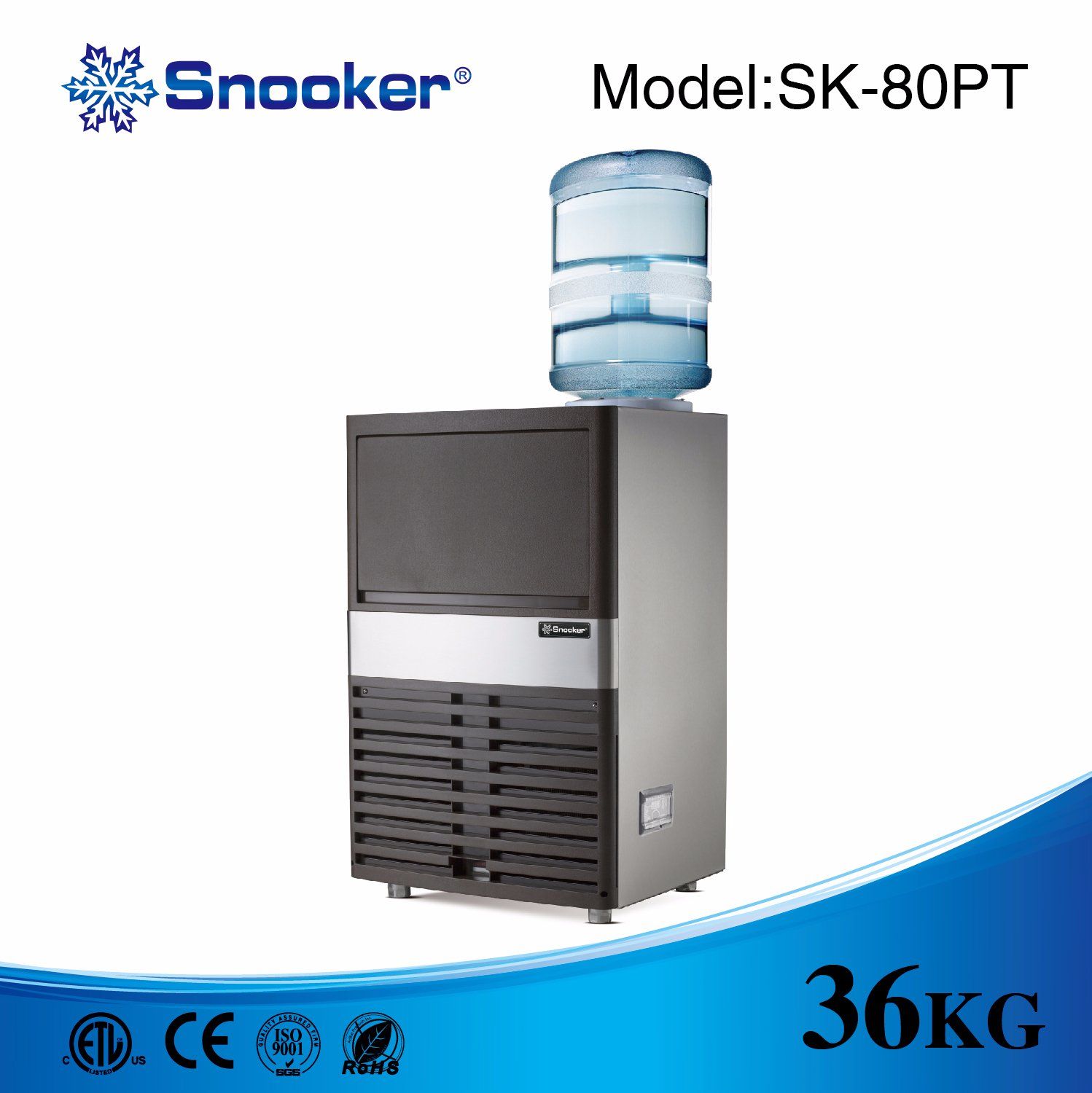 Professional Factory Cube Ice Maker for Commercial Use